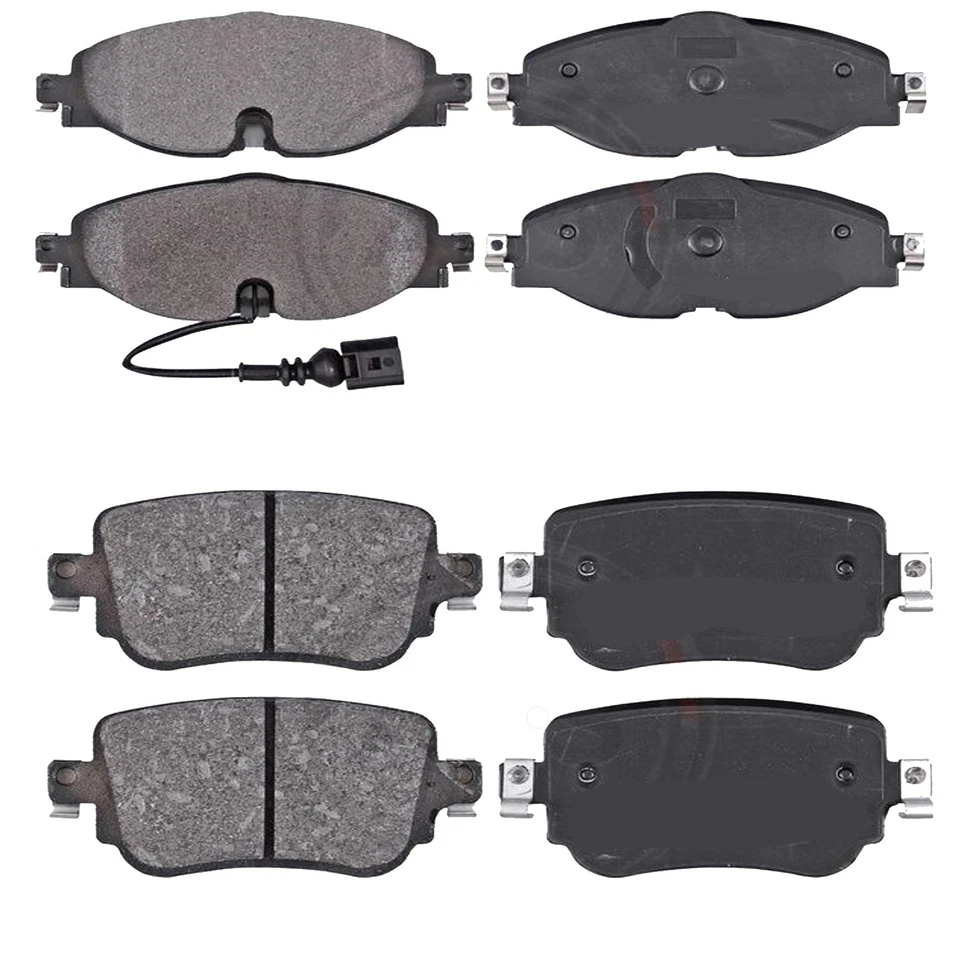 Kit Pastiglie Pattini Pasticche Anteriori e Posteriori compatibile per VW GOLF V - Immagine 1 di 1