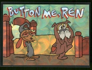 1993 Topps Nickelodeon Ren & Stimpy Button Me Ren #3 - Foto 1 di 2