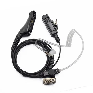 PTT Mic Headset Earpiece For Motorola DP4400 DP4401 DP4600 DP4601 CB Radio - Picture 1 of 8