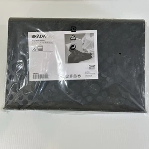 NEW Black IKEA Brada Laptop Stand Support Riser Angled Lap Desk 16.5" x 12.25" - Picture 1 of 8