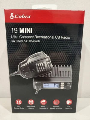 Cobra 19 MINI Recreational CB Radio ATV UTV Jeep 4x4 Off-Roaders Ultra Compact  - Image 1 of 4