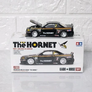 NON SIGILLATO - Kaido House x Mini GT 093 NISSAN GT-R R34 The Hornet Tamiya KHMG093 - Foto 1 di 1
