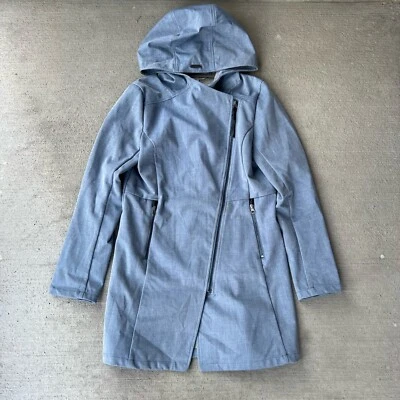 Chaqueta de algodón impermeable Mia Melon Vanessa para mujer M azul forrada con capucha Foto 1 de 4