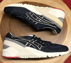 Asics Gel-Sight Selvedge Denim dunkelblau schwarz Okayama H6L1N-5090 Größe 5 - Bild 1 von 10