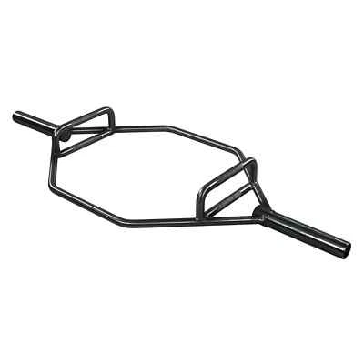 BalanceFrom Olympic 2-In Hex Weight Lifting Trap Bar 1000-Pound Capacity Closed