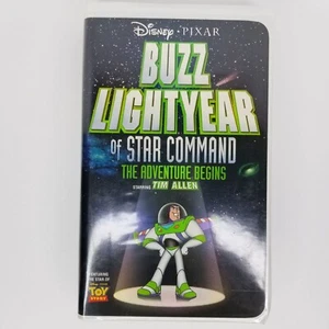Disney Pixar VHS Klappschale Buzz Lightyear of Star Command Das Abenteuer beginnt - Bild 1 von 5