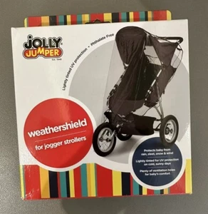 Rain Cover Jolly Jumper Weathershield for jogger strollers, Clear. - Picture 1 of 5
