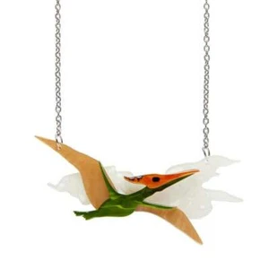 ERSTWILDER NECKLACE - CELINE THE PTERODACTYL - DINOSAUR. CARMEN HUI. NIB. - Picture 1 of 3