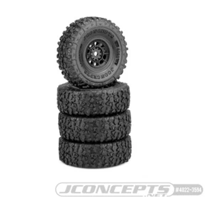 JConcepts 4022-3594 Landmines 1/24 Scale Tires w/ Hazard Wheels (4) : SCX24 - Picture 1 of 1
