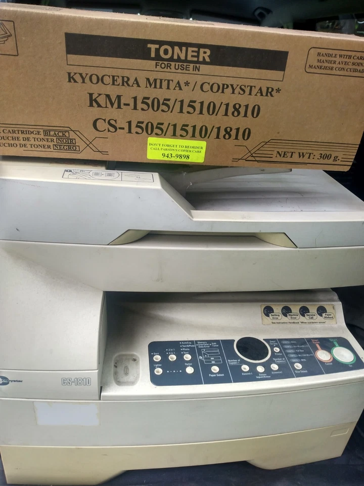 Copystar Copy Machine CS 1810 - Image 1 of 4