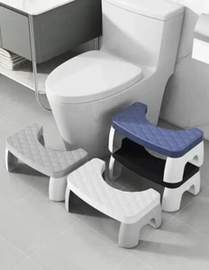 Wasserdichter Squatty Töpfchen Toilettenhocker Toilettenfußhocker Kniebeugenhocker für Schwangere - Bild 1 von 18