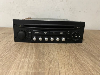 CITROEN C3 2007 RADIO ESTÉREO REPRODUCTOR CD UNIDAD PRINCIPAL 96624490XT00 SIEMANS Foto 1 de 4