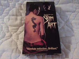 SKIN ART BRANDED FOR LOVE VHS TATTOO ARTIST WAR POW PROSTITUTION ROMANCE DRAMA - Picture 1 of 11