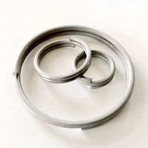 Clevis Key Split Rings Loops Jumps Findings 17 Sizes UK Marine Stainless Steel - Picture 1 of 4