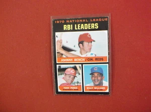 1971 Topps Baseball # 64 NL RBI Leaders VG-EX O/C - Bild 1 von 2