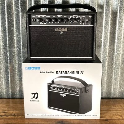 Boss Katana Mini X 10 Watt 1x5" Battery Powered Guitar Amplifier Combo - Image 1 of 4