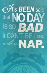 Funny ENCOURAGEMENT Card FOR ADULT, Bad Day Martini Nap by American Greetings +✉ - Picture 1 of 5