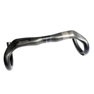 ASIACOM Kohlefaser Rennrad Racing Drop Bar Fahrradlenker 31.8*380/400/420/440mm - Picture 1 of 12