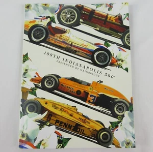2024 Indy 500 Program & Sonsio Grand Prix Souvenir No Starting LineUp Insert New - Picture 1 of 22