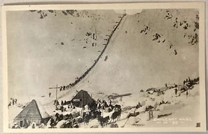 Postal de colección RPPC CHILCOOT PASS Chilkoot Pass Columbia Británica Alaska década de 1960 - Imagen 1 de 2