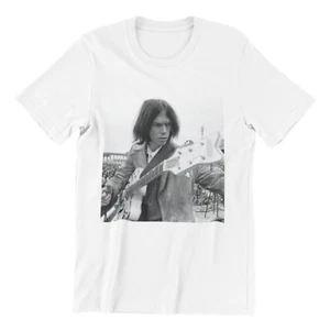 Maglietta Neil Young stile vintage grafica country rock musica retrò maglietta - Foto 1 di 7