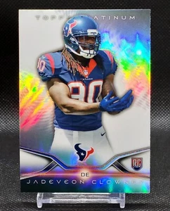 2014 Topps Platinum Rookie Refractor Jadeveon Clowney #131 RC - Picture 1 of 2