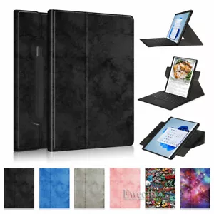 Per Microsoft Surface Pro 8 13"" supporto rotante pellicola custodia in pelle - Foto 1 di 75