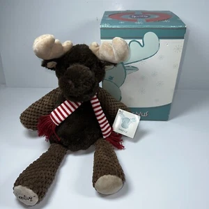 Scentsy Buddy Magnus the Moose Retired Plush Scarf Christmas Original Box - Picture 1 of 9