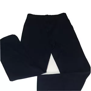 Willit-Women Cotton Straight Leg Loose Fit Athletic Pants with Pockets-Navy, L - Picture 1 of 8