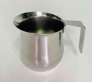 ILSA Milk Frothing Pitcher Stainless Steel Creamer INOX 18/10 Made in ITALY - Picture 1 of 5