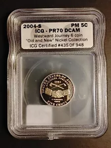 2004-S 5c ICG PR 70 DCAM SET OF 2 - Picture 1 of 6