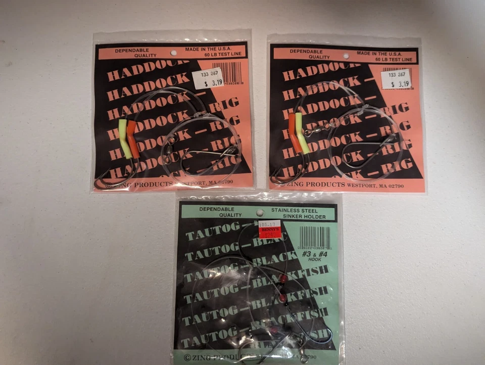 Ganchos e líderes variados - Pacote com 3 - Imagem 1 de 1