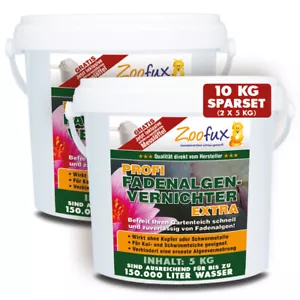 (7,-/KG) ZOOFUX Profi Fadenalgenvernichter 10 kg - Algenvernichter Gartenteich - Bild 1 von 3