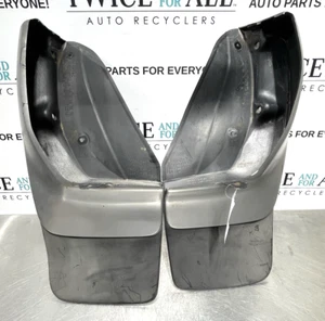 1996-2002 Toyota 4Runner Limited Mud Flap Set Rear Pair Silver OEM - Picture 1 of 18