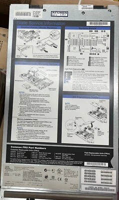 ~ IBM 7870 AC1 BLADECENTER HS22 BLADE SERVER / 2x Xeon E5620 CPU/  6x 2GB RAM - Image 1 of 4