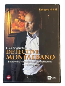 Detective Montalbano DVD Episodes 31 & 32 Luca Zingaretti 2 Disc Set - Foto 1 di 3