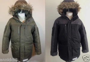 NWT Eddie Bauer North Slope All-Purpose 600 FillP Down Parka Raven/Caper $369 - Bild 1 von 14
