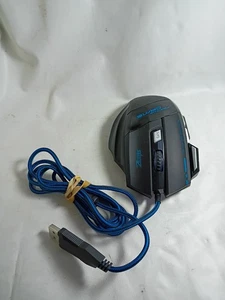 Zelotes T-80 Big Mac Wired USB Optical Gaming Mouse Color Changing Lights - Picture 1 of 8
