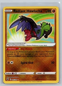 Pokemon Strahlender Hawlucha Strahlender Rare SWSH10: Astralstrahlender 081/189 NM - Bild 1 von 2