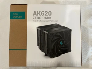 DeepCool AK620 Zero Dark High-Performance CPU Cooler Dual-Tower Air Cooled QUIET - Picture 1 of 13
