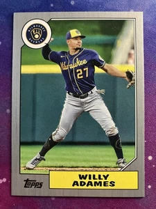 Archivos Topps 2022 #281 Willy Adames plata/99 cerveceros - Imagen 1 de 3