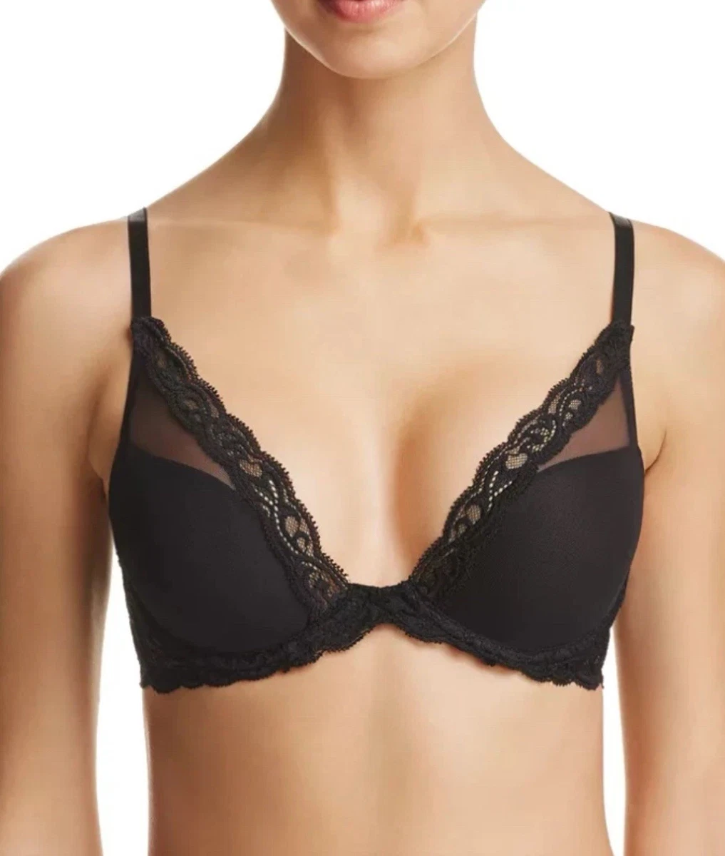 Sujetador Natori Breakout - Con Aros Y Encaje - Copa Plunge - Elegante Y Sensual