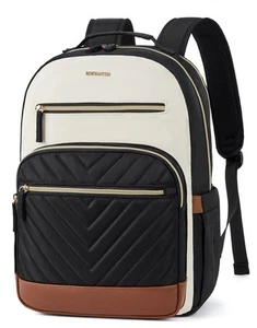 15.6 Inch Laptop Backpack for Women- College Teacher Computer Bag Travel Back... - Picture 1 of 6