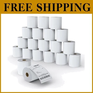 Smudge-Resistant 4x6 Shipping Labels - 20 Rolls - Picture 1 of 10