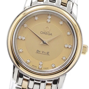 Omega De Ville Prestige 4370.16 Index Diamant YG2 Ton Quarz Damen_913452 - Bild 1 von 7