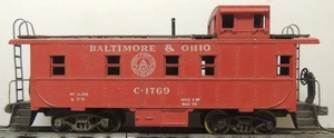 ATHEARN BALTIMORE & OHIO RED STANDARD CABOOSE RTR ST KD'S CAR # 1769 ITEM # 1255 - Picture 1 of 2