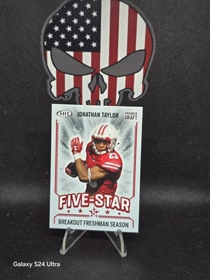 Jonathan Taylor 2020 Sage Collectibles Five Star RED Rookie Card # 39 Colts - Image 1 of 2