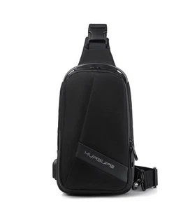 Crossbody Bag Men Chest Bag Sling Backpack Travel Bag Waterproof Durable Purs... - Picture 1 of 7