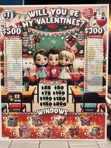 Lucille 2200 Tickets Single game, pull tabs- Tickets - Picture 1 of 2