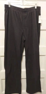 Nwts $28 Kohl's Men's Size Medium Gray Fleece Sleep Lounge Pants  - Picture 1 of 4